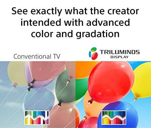 Sony X800H 43 Inch TV: 4K Ultra HD Smart LED TV with HDR and Alexa Compatibility - 2020 Model Home Entertainment Sony 