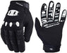 Seibertron Dirtpaw Unisex BMX MX ATV MTB Racing Mountain Bike Bicycle Cycling Off-Road/Dirt Bike Gloves Road Racing Motorcycle Motocross Sports Gloves Touch Recognition Full Finger Glove Black L Outdoors Seibertron 