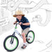 Green Pro Balance Bike for Big Kids and Kids with Special Needs - 16" No Pedal Glide Training Bicycle For Children Ages 5,6,7,8. Peddle-Less Bike Made For Fun Learning. Outdoors Bixe 