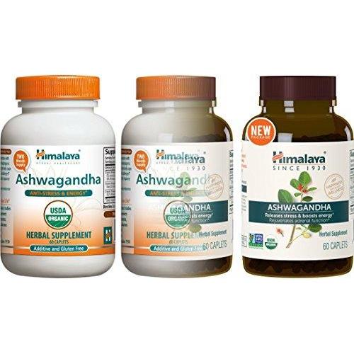 Organic Ashwagandha for Stress-relief, Adrenaline Function and Energy Boost Supplement Himalaya Herbal Healthcare 