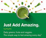 Amazing Grass, Kidz Superfood, Outrageous Chocolate, 30 Servings, 6.35 Oz, Greens, Fruits, Veggies, Probiotics, Organic Wheat Grass, Organic Carrot, Spinach, Broccoli, Vitamin A Supplement Amazing Grass 