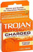 Trojan Charged Lubricated Condoms, 3 Count Condom Trojan 