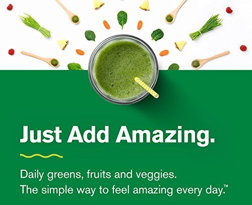 Amazing Grass Green Superfood Organic Powder with Wheat Grass and Greens, Flavor: Berry, 60 Servings Supplement Amazing Grass 