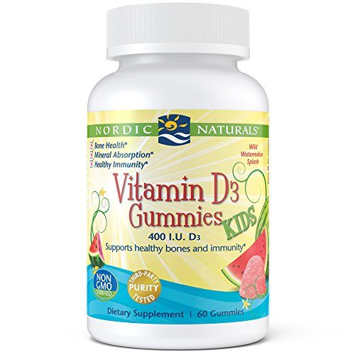 NORDIC NATURALS Vitamin D3 Kid's Gummies, 60 Count Supplement Nordic Naturals 