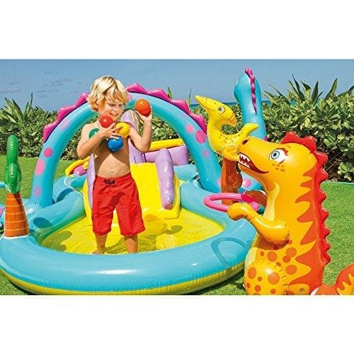 Intex Dinoland Inflatable Play Center, 131in X 90in X 44in, for Ages 3+ Toy Intex 