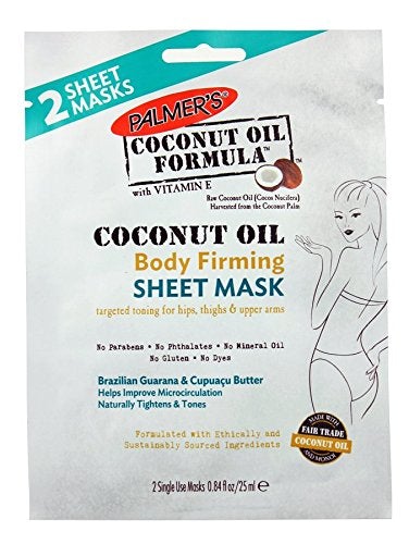 Palmer's Coconut Oil Formula Body Firming Sheet Mask, 0.84 Ounce Skin Care E.T. Browne Drug Company 
