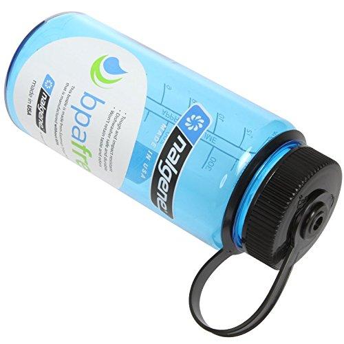 Nalgene Tritan 1-Pint Wide Mouth BPA-Free Water Bottle,Slate Blue,14 oz Sport & Recreation Nalgene 