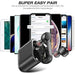 TOZO T6 True Wireless Earbuds Bluetooth Headphones Touch Control with Wireless Charging Case IPX8 Waterproof TWS Stereo Earphones in-Ear Built-in Mic Headset Premium Deep Bass for Sport Black Electronics TOZO 