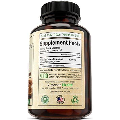 True Ceylon Cinnamon Supplement Vimerson Health 