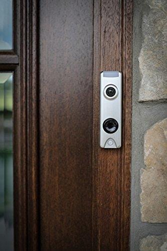 Honeywell SkyBell Slim Design 1080p Wi-Fi Video Doorbell Silver Finish Home Improvement SkyBell 