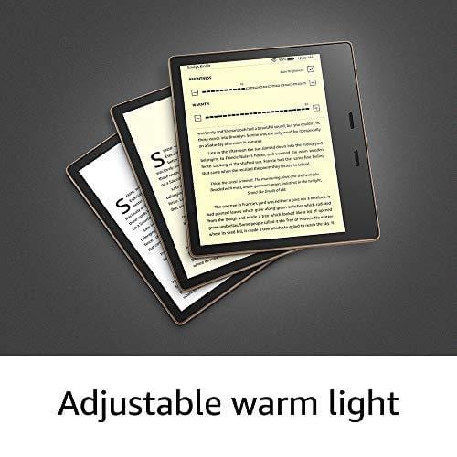 All-new Kindle Oasis - Now with adjustable warm light - Includes special offers Digital Text Amazon 
