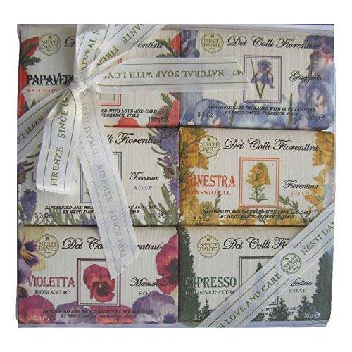Nesti Dante Dei Colli Fiorentini Set of 6 150g each Natural Soap Nesti Dante 