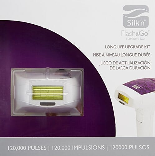 Silk’n Flash&Go Long Life Upgrade Kit Cartridge for At Home Permanent Hair Removal Device for Women and Men - 120,000 Pulses Luxury Beauty Silk'n 