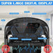 GYMAX Folding Treadmill, Electric Motorized Running Walking Machine with Bluetooth Speaker, Heart Rate Sensor & LED Touch Display, 2.25HP Silent Treadmill for Home/Gym (Black) Sports GYMAX 