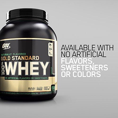 Optimum Nutrition Gold Standard 100% Whey Protein Powder, Naturally Flavored Vanilla, 1.9 Pound Supplement Optimum Nutrition 