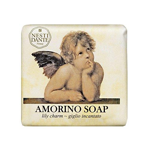 Nesti Dante Amorino Soap, Lily Charm, 150 g/5.3 Ounce Natural Soap Nesti Dante 