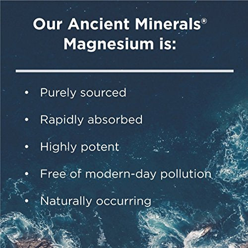 Ancient Minerals Magnesium Oil Spray Bottle of Pure Genuine Zechstein Magnesium Chloride - Topical Magnesium Supplement for Skin Application and Dermal Absorption (8oz) Supplement Ancient Minerals 