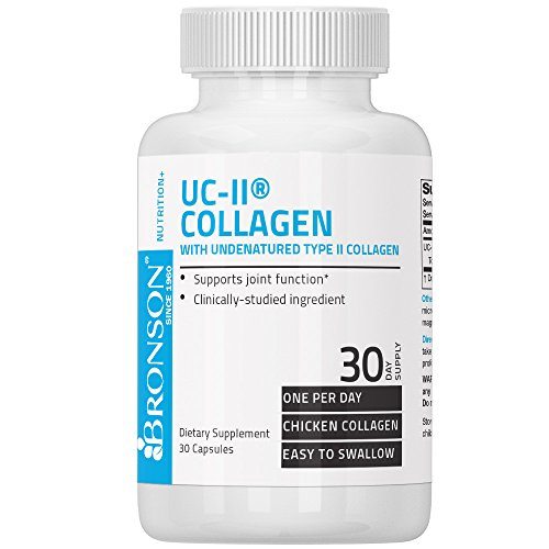 Bronson UC-II Collagen with Undenatured Type II Collagen, 30 Capsules Supplement Bronson 