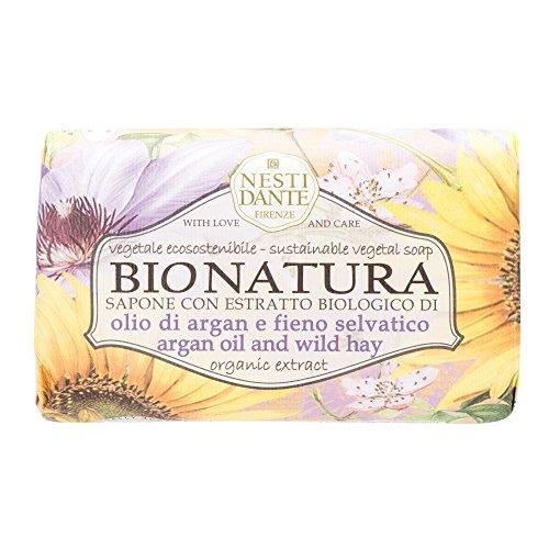 Nesti Dante Nesti dante bio natura sustainable vegetal soap - argan oil and wild hay, 8.8oz, 8.8 Ounce Natural Soap Nesti Dante 