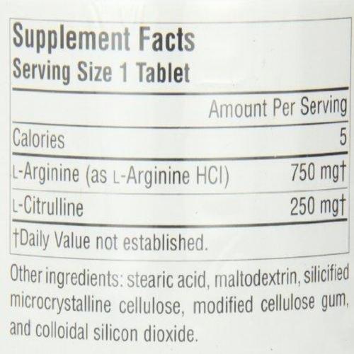 L-Arginine L-Citrulline Amino Acid Complex Supplement Source Naturals 