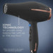 INFINITIPRO BY CONAIR 1875 Watt AC Motor Pro Hair Dryer, Black / Rose Gold Beauty Conair 
