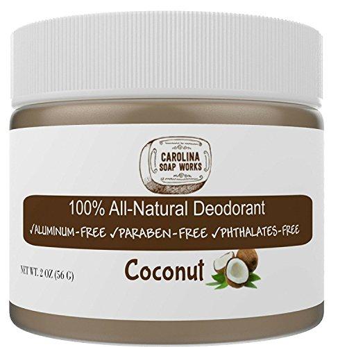 All Natural Coconut Deodorant, by Carolina Soap Works | Beauty & Health Carolina 