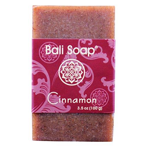 Bali Soap - Cinnamon Natural Soap Bar, Face or Body Soap Best for All Skin Types, For Women, Men & Teens, Pack of 3, 3.5 Oz each Natural Soap Bali Soap 