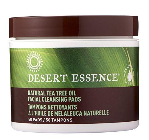 Desert Essence Tea Tree Oil Facial Cleansing Pads - 50 Count Skin Care Desert Essence 