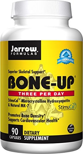 Jarrow Formulas Bone-Up Three Per Day, Promotes Bone Density, 90 Caps Supplement Jarrow 