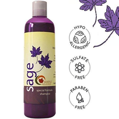 Sage Shampoo for Anti Dandruff Beauty & Health Maple Holistics 