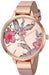 Nine West Women's NW/2044RGPK Rose Gold-Tone and Blush Pink Strap Watch Watch NINE WEST 