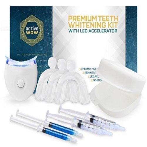 Teeth Whitening - Premium Kit - LED Light Beauty & Health Active Wow 