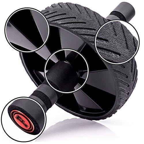 Fitnessery Ab Roller for Abs Workout - Ab Roller Wheel Exercise Equipment - Ab Wheel Exercise Equipment - Ab Wheel Roller for Home Gym - Ab Machine for Ab Workout - Ab Workout Equipment Sports Fitnessery 