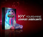 K-Y Yours & Mine Couples Lubricant for Him & Her, oz. each, 2 bottles/3 Warming, water-based lube for men & tingling lube for woman - compatible with massagers & toys Lubricant K-Y 