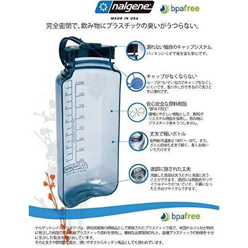 Nalgene Tritan 1 Pint Narrow Mouth BPA-Free Water Bottle, Slate Blue Sport & Recreation Nalgene 