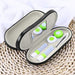2 in 1 Double Sided Portable Glasses Case and Contact Lens Case Kitchen SteelFever 