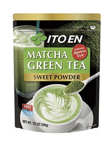 Ito En Matcha Green Tea, Sweet Powder, 17.5 Ounce (Pack of 1), Sweetened Green Tea Powder Grocery Ito En 