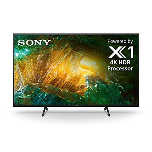 Sony X800H 43 Inch TV: 4K Ultra HD Smart LED TV with HDR and Alexa Compatibility - 2020 Model Home Entertainment Sony 