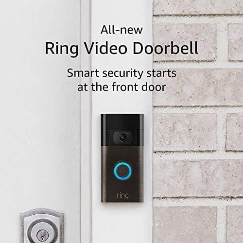 All-new Ring Video Doorbell – 1080p HD video, improved motion detection, easy installation – Venetian Bronze (2nd Gen) Digital Devices 9 Accessories Ring 