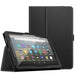 MoKo Case Compatible with All-New Kindle Fire HD 8 Tablet and Fire HD 8 Plus Tablet (10th Generation, 2020 Release),Slim Folding Stand Cover with Auto Wake/Sleep - Black Personal Computer MoKo 