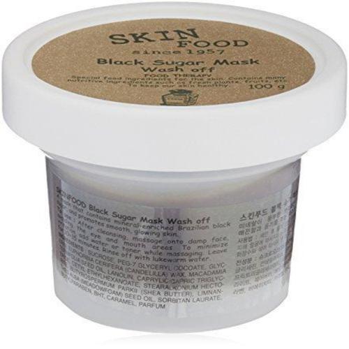 Black Sugar Mask Wash Off Exfoliator Beauty & Health SKIN FOOD since 1957 