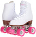 Chicago Skates Women's Classic Roller Skates - Premium White Quad Rink Skates - Size 7, Model:CRS40007 Outdoors Chicago Skates 