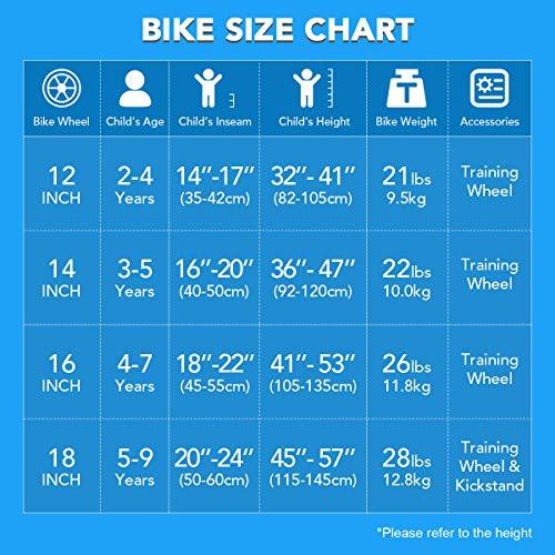 Joystar 16 Inch Kids Bike for 4 5 6 Years Boys, Kids Bicycle with Training Wheel & Coaster Brake, 85% Assembled, Silver Outdoors JOYSTAR 