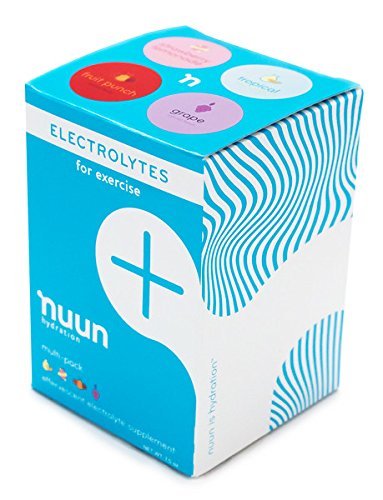 Nuun Hydration: Electrolyte Drink Tablets, Juicebox Mixed Flavor Pack, Box of 4 Tubes (40 servings), to Recover Essential Electrolytes Lost Through Sweat Supplement Nuun 