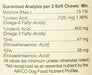 NaturVet Omega-Gold Plus Salmon Oil for Dogs, 180 ct Soft Chews, Made in USA Animal Wellness NaturVet 