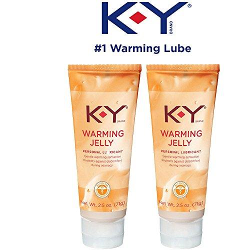 K-Y Warming Jelly Lubricant, 2.5 oz. (Pack of 2) Lubricant K-Y 