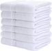 Utopia Towels Cotton Bath Towels (6 Pack, 24 x 48 Inch) - Lightweight Multipurpose Pool Gym Towels Quick Drying Towel (White) Towel Utopia Towels 