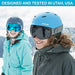 WildHorn Outfitters Roca Ski Goggles & Snowboard Goggles- Premium Snow Goggles for Men, Women and Kids. Features Quick Change Magnetic Lens System with Integrated Clip Lock. Ski WildHorn Outfitters 