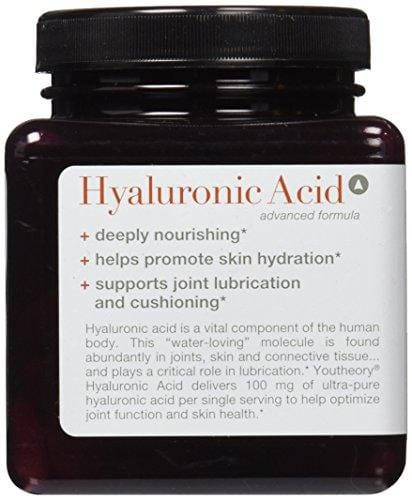 Youtheory Hyaluronic Acid Advanced with Boswellia, 120 Count (1 Bottle) Supplement Youtheory 