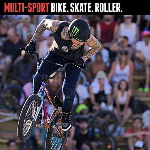 Triple Eight Dual Certified Bike and Skateboard Helmet, Gun Matte, Large / X-Large Outdoors Triple Eight 